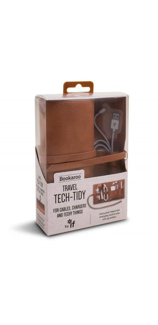Bookaroo Tech Tidy - Brown