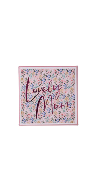Ditsy Floral Lovely Mum Single Greeting Card