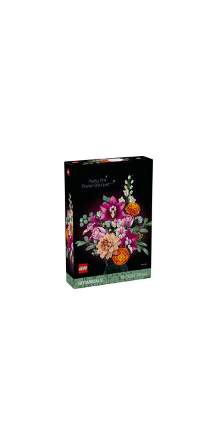 Pretty Pink Flower Bouquet Lego