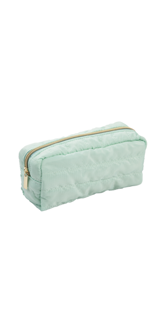 Colour me Pencil Bag Fabric padded mint