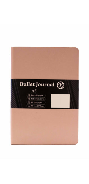 A5 Bullet Journal Pink