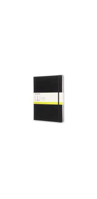 Moleskine XLarge Plain Hardcover Notebook Black