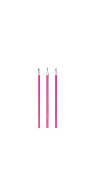 Erasable Gel Pen Refill Set of 3: Pink
