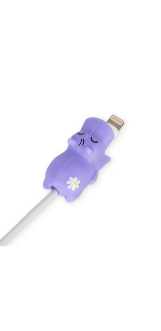 Hungry Friends Cable Protector Hippo
