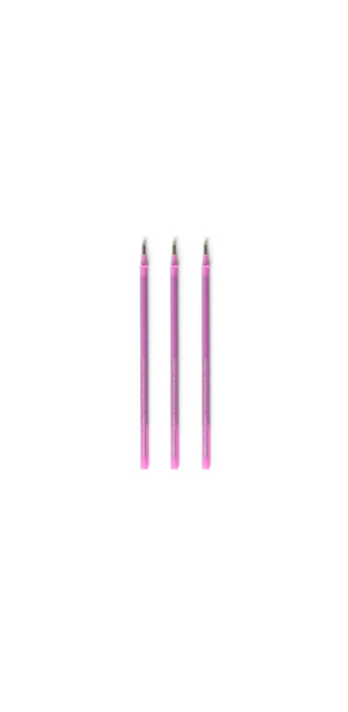 Erasable Gel Pen Refill Set of 3: Purple