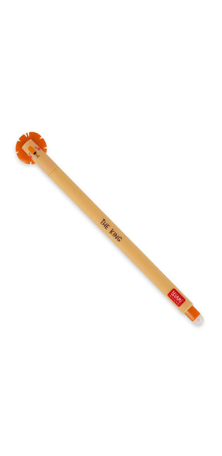 Erasable Gel Pen Lion Orange Ink