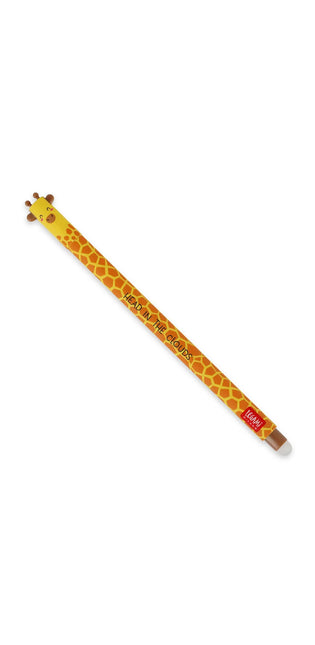 Erasable Gel Pen Giraffe Black Ink