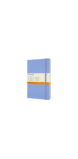Moleskine Large Ruled Hardcover Notebook Hydrangea Blue