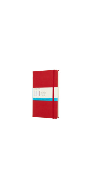 Moleskine Large Dotted Hardcover Notebook Scarlet Red