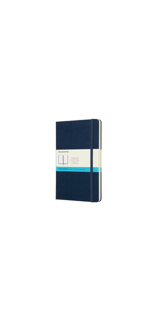 Moleskine Large Dotted Hardcover Notebook Sapphire Blue
