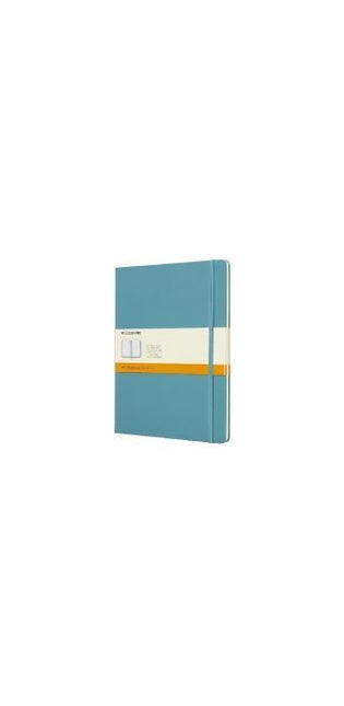 Moleskine XLarge Ruled Hardcover Notebook Reef Blue