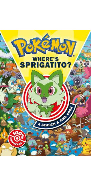 Pokémon Where’s Sprigatito: A Search & Find Book