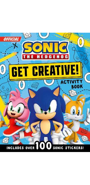 Sonic The Hedgehog Get Creative! Sticker Activity Book