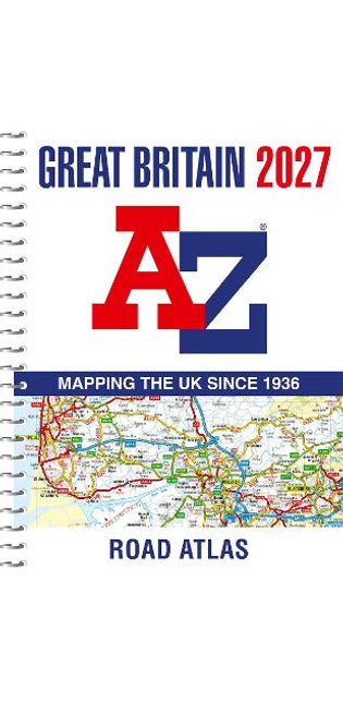 Great Britain A-Z Road Atlas 2027 (A4 Spiral)