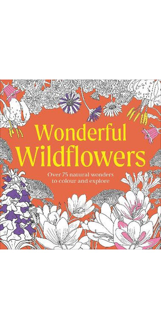 Wonderful Wildflowers Colouring Book