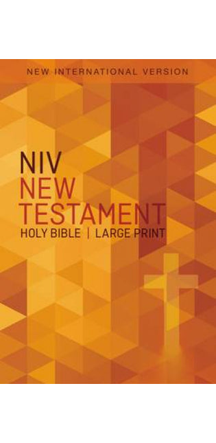 NIV, Outreach New Testament, Large Print, Paperback