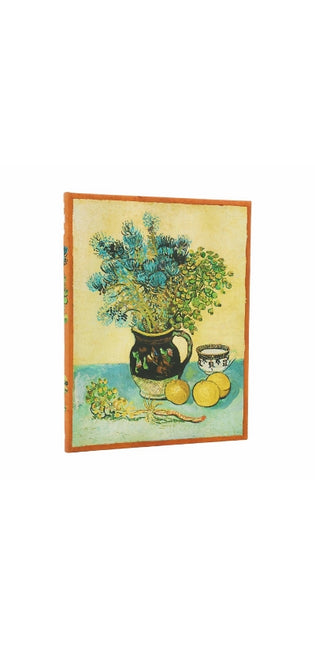 Van Gogh’s Still Life Ultra Unlined Hardcover Journal (Elastic Band Closure)