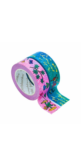 Astrid Lindgren, Pippi Longstocking Washi Tape (Mixed Pack)