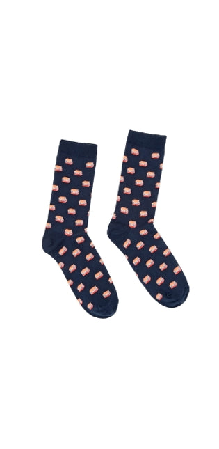 To Be Read Stack Socks - Large