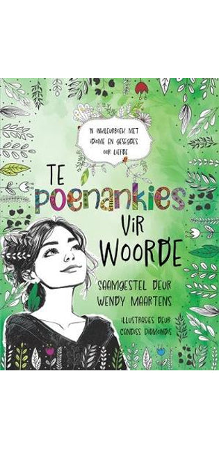 Te poenankies vir woorde-idioominkleurboek