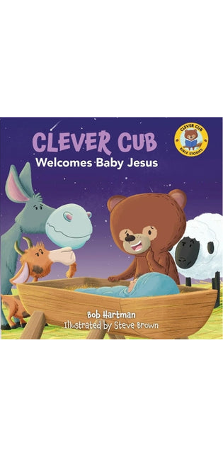 Clever Cub Welcomes Baby Jesus