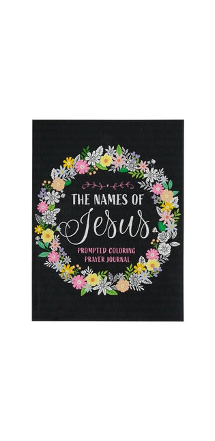 Names of Jesus Prompted Coloring Prayer Journal