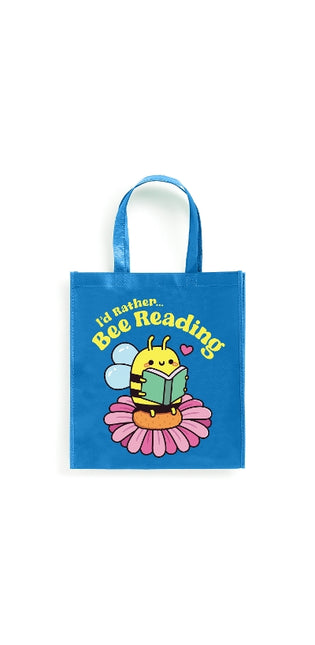 I'd Rather Bee Reading Reusable Shopping Bag