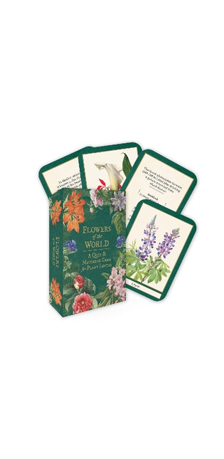 Flowers of the World: A Quiz and Matching Game for Plant Lovers