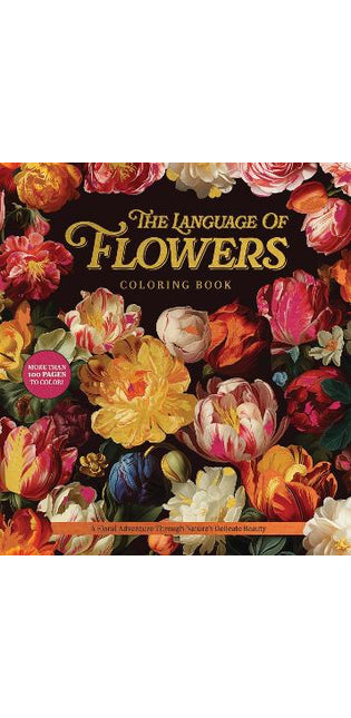 Language of Flowers Coloring Book