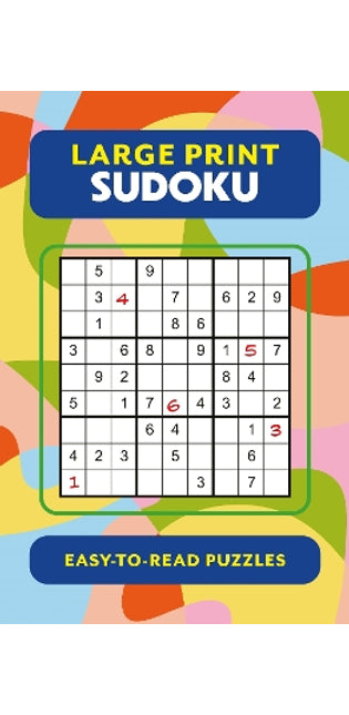 Large Print Sudoku