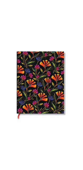 Wild Flowers (Playful Creations) Midi Hardback Address Book (Elastic Band Closure)