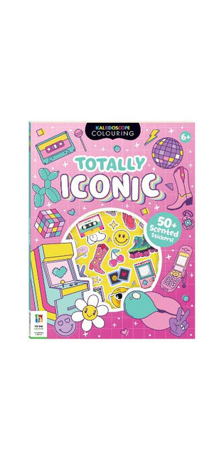 Kaleidoscope Colouring Scented Stickers Totally Iconic