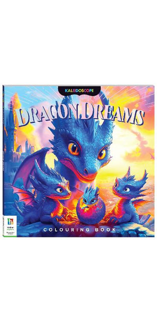 Kaleidoscope Colouring Dragon Dreams