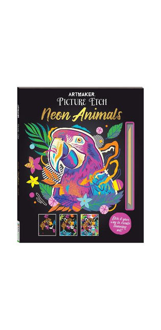 Art Maker Picture Etch Neon Animals