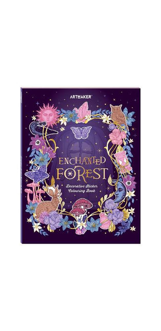 Art Maker Sticker Colouring Enchanted Forest