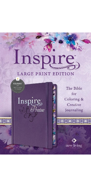 Inspire Praise Bible Large Print NLT, Filament Enabled