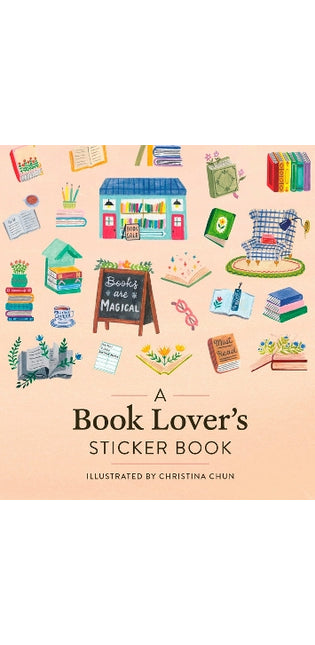 A Book Lover's Sticker Book
