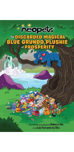 Neopets: The Discarded Magical Blue Grundo Plushie of Prosperity