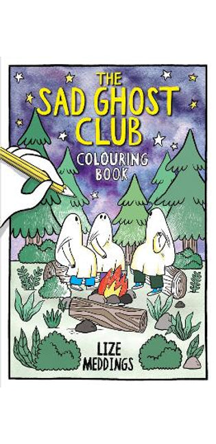 Sad Ghost Club Colouring Book