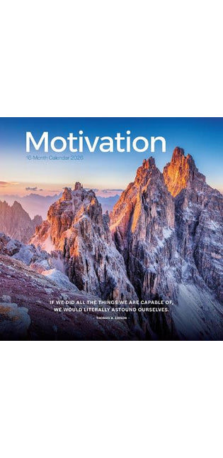 2026 Motivation Wall Calendar