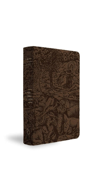 KJV Majestic Illuminated Bible (Brown LeatherLuxe)