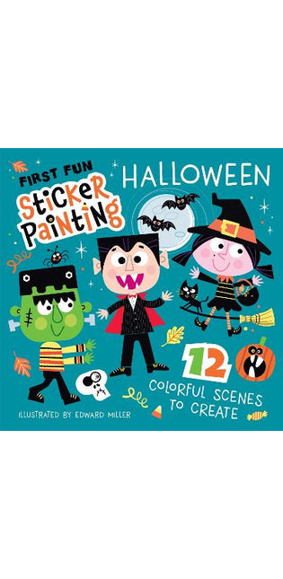 First Fun Sticker Painting: Halloween