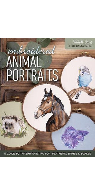 Embroidered Animal Portraits