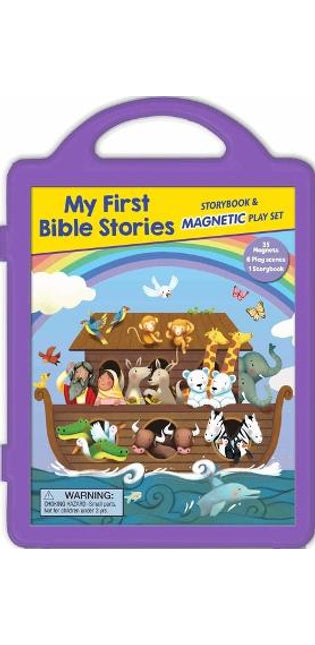 My First Bible Stories: Storybook & Magnetic Play Set