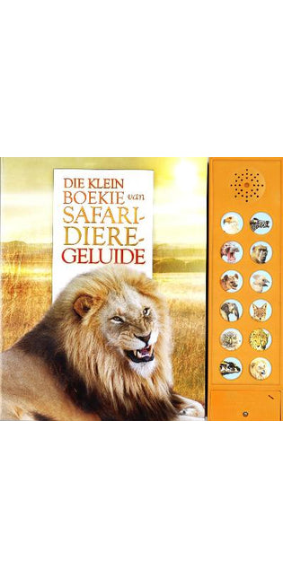 Klein Boek van Safari-diere-geluide