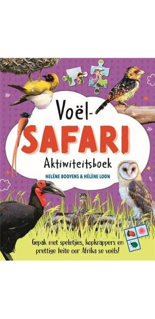 Voël-safari Aktiwiteitsboek