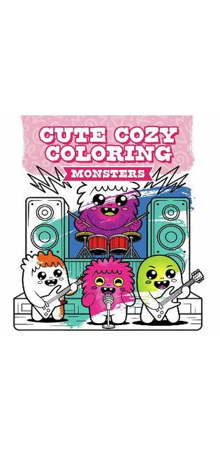 Cute Cozy Coloring: Monsters