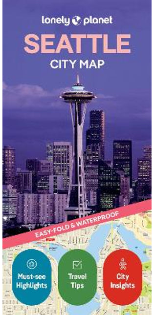 Lonely Planet Seattle City Map