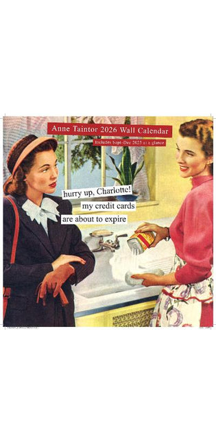 Anne Taintor 2026 Wall Calendar