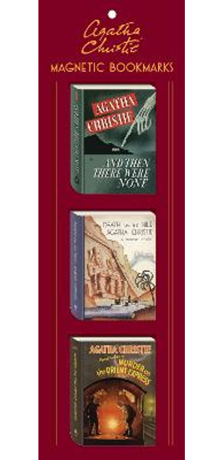 Agatha Christie Magnetic Bookmarks